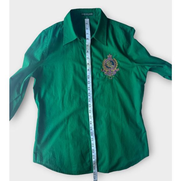Ralph Lauren Green Button Down Shirt - Picture 9 of 10